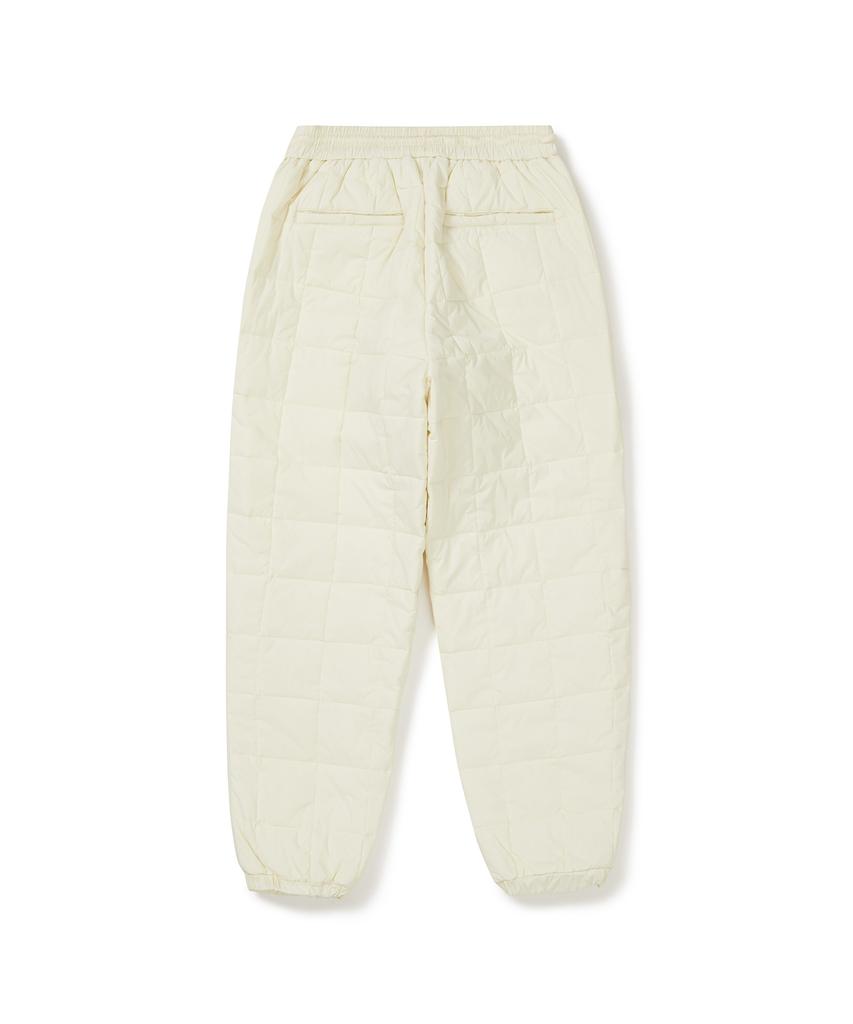CLOVE [24Fw Clove] Quilted Pants (Ivory)