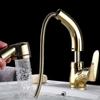 Bathroom Pull Out Faucet Lift Up And Down Basin Faucet Rotatable Mixer Tap Stretchable Lavatory Sink Mixer Faucet