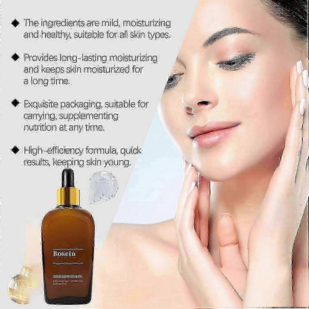 Wrinkle-resistant Essence, Bosein Collagen Anti Milk, Collagen Anti-wrinkle Serum, Serum For Face