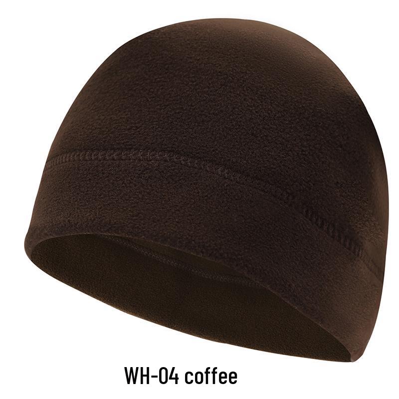 

Cross-Border Fleece Hat: Warm, Windproof Liner for Outdoor Sports in Autumn & Winter - Ideal for Mountaineering, Cycling, and Skiing One Size коричневый