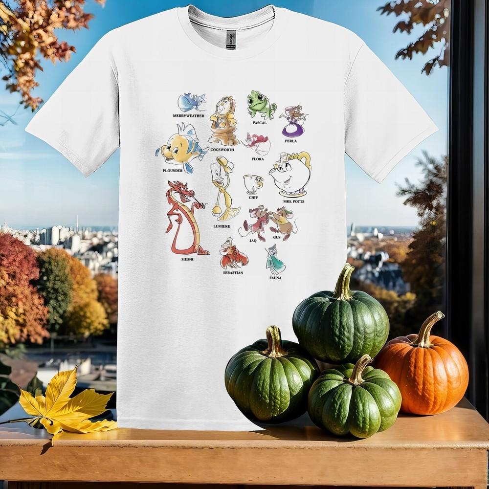 

All Princess Sidekick T-shirt Kids Hoodie Men Women Unisex Tshirt SX54 XL