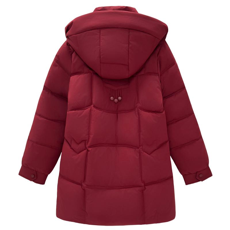 Fashion Women Winter Coats Hooded Loose Thick Warm Long Parkas Female Jackets