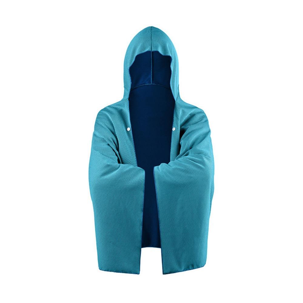 Quick Drying Bath Towel Breathable Sports Cooling Cape Washable Sun Poncho  Beach Activities