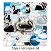50pcs swan-587