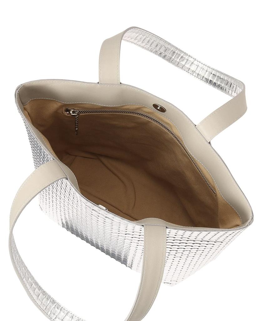 Tote Bag ZANA Tote Bag M 70911372 Silver [Hiroko Hayashi] Women's (006) 00(FREE)