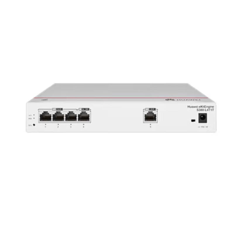 

Huawei S380-L4T1T 5-Port Gigabit Ethernet Router Switch