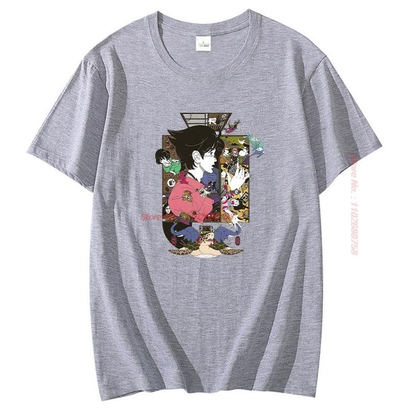 Summer Cotton Tshirt The Tatami Galaxy Ozu Anime Graphic T Shirts Short Sleeve Tshirt Oneck Tshirt Harajuku Unisexs Clothing