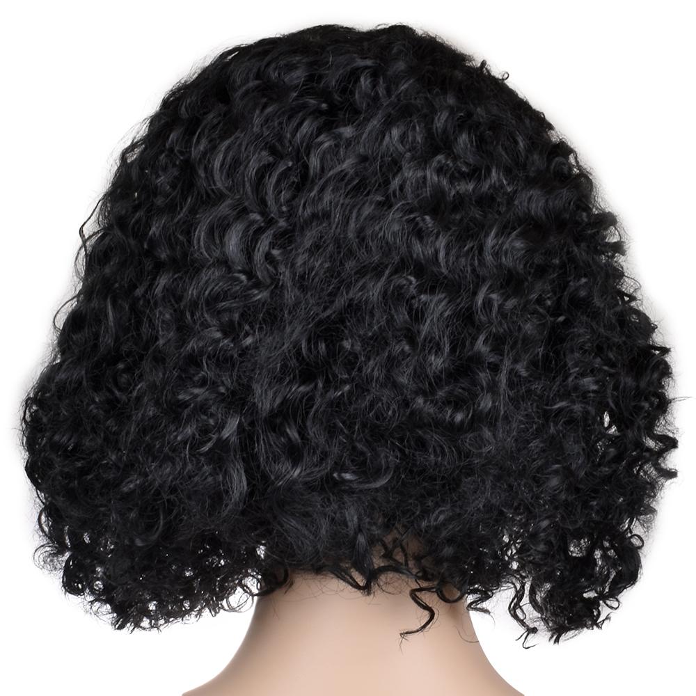 Wig Women'S Curly Synthetic Hair Deep Wave For Ready To Water Wave Glueless Curly Lady Hair Wigs For Women