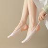 Båtsockor Dam Sommar Ultratunna Isilke Grunda Högklackade Osynliga Strumpor Silikon Halkfria Strumpor Faller Inte Av Hälstrumpor Barn