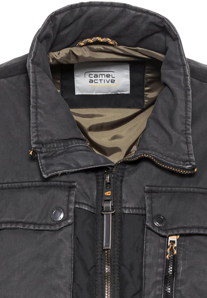 Демисезонная куртка Camel Active Blouson im Materialmix (430060 8O40 88) asphalt