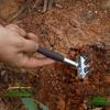 3 Stück Gartenschaufel Komfortabler Griff Leicht zu tragen Mini Pflanzhacke Gartenarbeit Lockeres Bodengeräte-Set für Hof