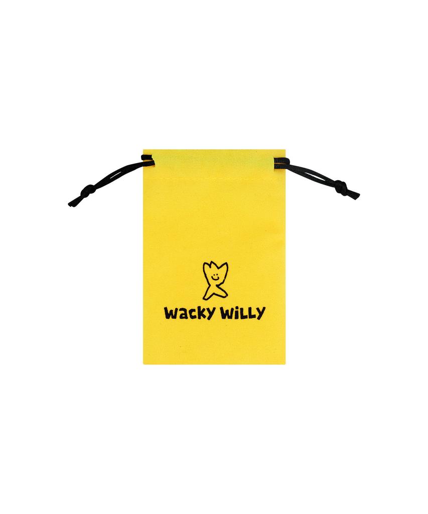 Wacky Willy Kiki Friends Pendant Necklace Silver