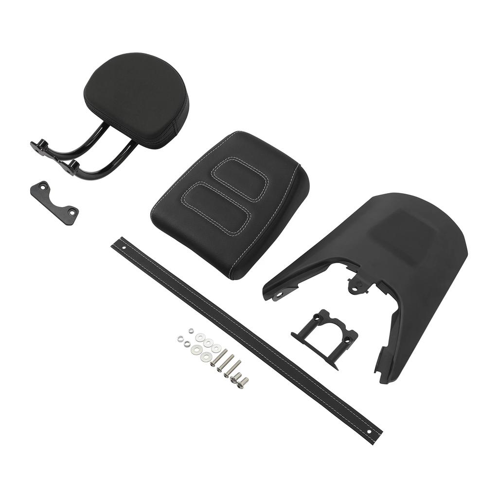 Motorcycle Rear Passenger Seat Backrest Pad For Harley Sportster S RH1250S 2021-2024
