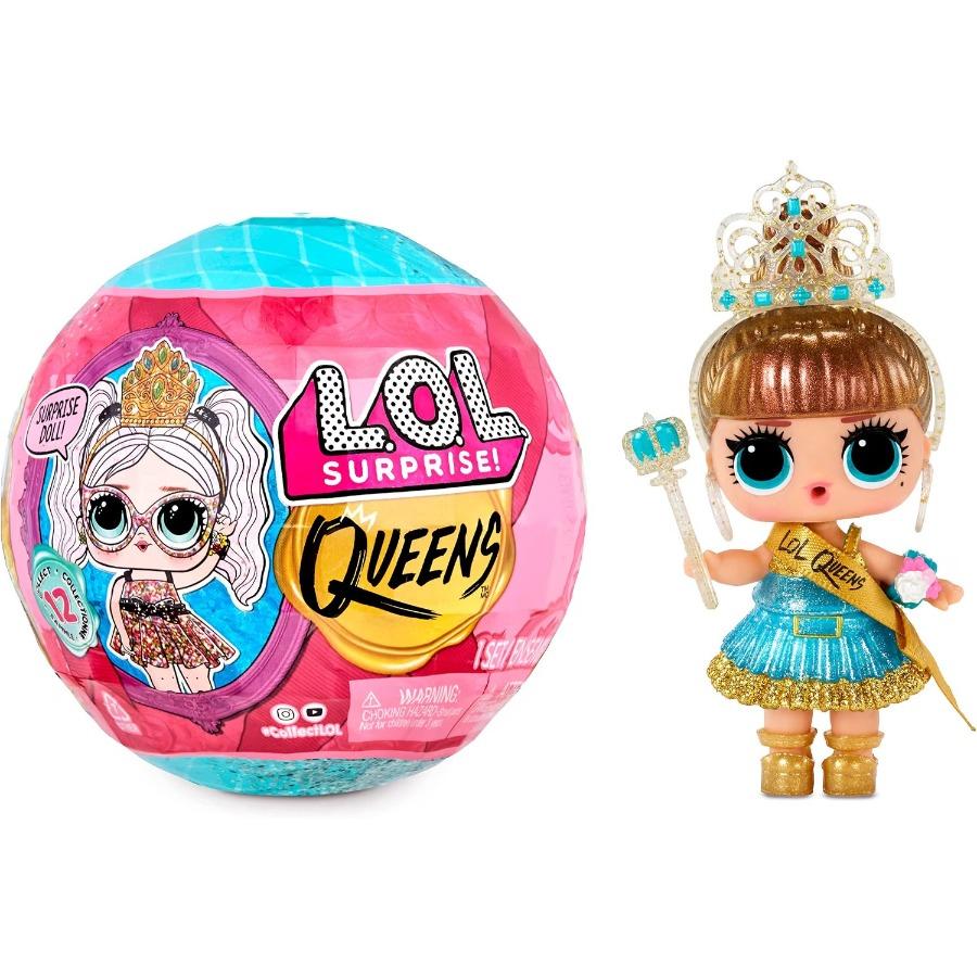 LOL Surprise! Queen Doll, 9 Surprises, Including a Doll, Outfits, and Royal-Themed Accessories—A Great Gift for Girls Ages 4 and Up