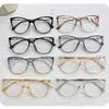 Vintage Gradient Eyeglasses for Nearsightedness  Anti Blue Light Glasses Elegant Female Ultralight Cat Eye Eyewear Frames