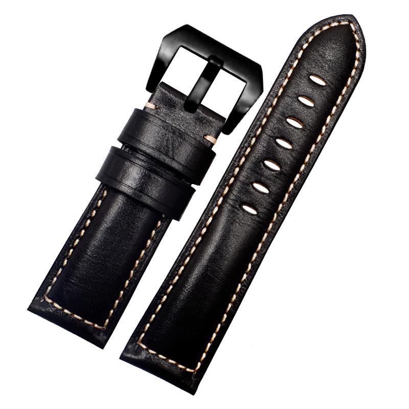 Retro Cowhide Watch Strap 20mm 22mm 24mm 26mm Band Universal Replacement Watchbands Bracelet Watches Vintage calfskin strap