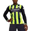Puma Manchester City SS24 Replica Away Long Sleeve Soccer Jersey Men Jersey Yellow 775087-02