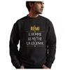 Sweatshirt - Remi - Personalized - Humor - Long Sleeves - Round Neck