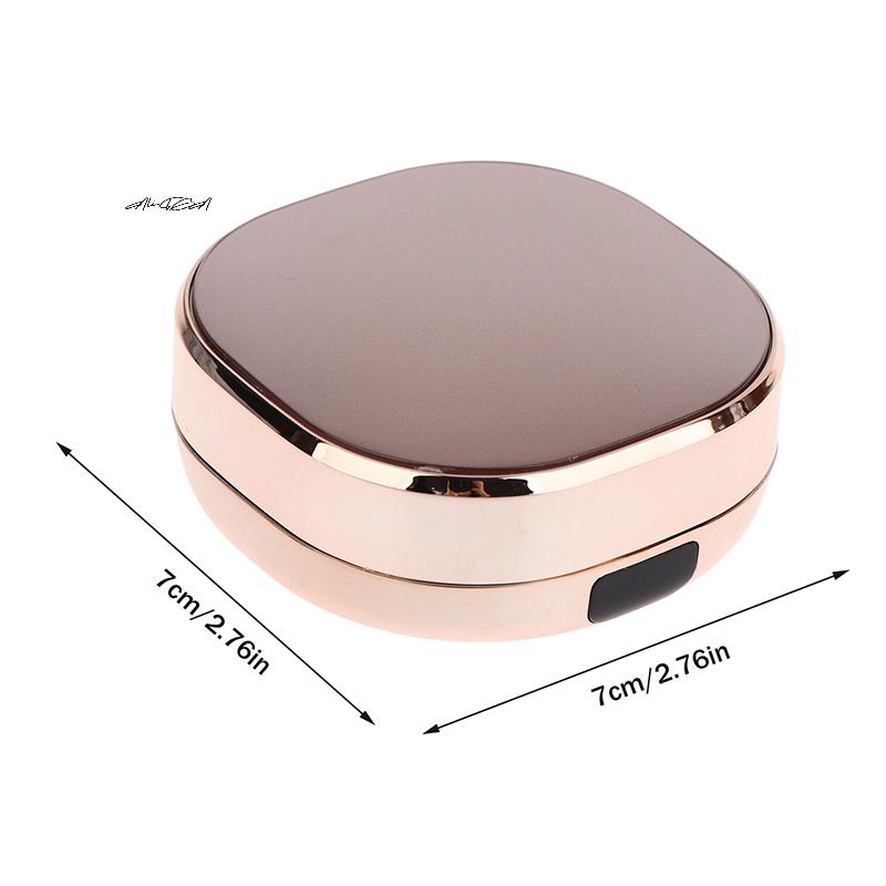 Mini Modische Luftkissen Foundation DIY Box Tragbare Süße Leere Quaste mit Spiegel für BB Cream Kosmetik Make-up Etui Behälter