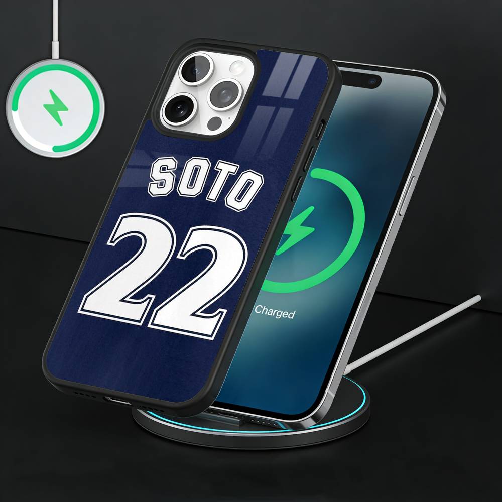 baseball player J-Juan Soto 22 Phone Case For iPhone17,16,15,14,13 Plus,Pro Max Magnetic For Magsafe Wireless Charging