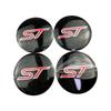 56MM Car Decals Wheel Rims Center Hub Stickers for Ford ST RS Fiesta Edge Explorer Shelby Focus 2 3 Mondeo Kuga Fusion Ecosport