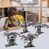 Cross Punk Mechanical Dino Series: Tyrannosaurus Pterodactyl Building Blocks - Educational Science Toy for Kids
