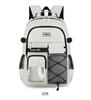 Schoolbag Backpack Large Capacity Burden Reduction Leisure Outdoor Travel Backpack Lightweight Campus Class Large Capacity Student School Bag