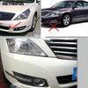 For Nissan Teana 2008 2009 2010 Chrome Front Fog Light Lamp Cover Trim Foglight Foglamp Protector Frame Accessories Car Styling