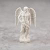 3D Printed Muscle Angel Sculpture, Classical Greek Bust Art Decor, Matte White Desk Ornament, Romantic Gift for Couples