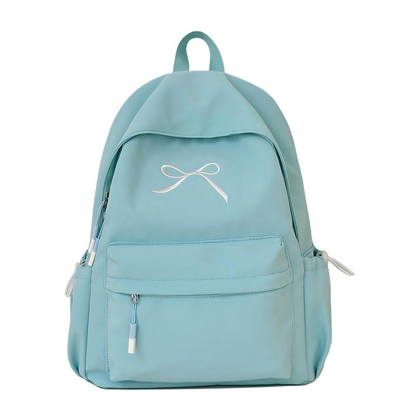 Japanese Korean-Style Cute School Backpack for Girls - Double Shoulder, Large Capacity, Perfect for Middle and High School Students