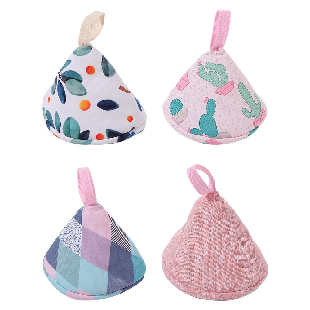 Insulation Anti-Scalding Pot Triangle Hat Cloth Cover Pot Holder Hand Protector Pot Handle  Kitchen