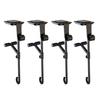 2-in-1 Fireplace Stocking And Garland Hanger Adjustable Heavy Duty Wreath Hanger No Drilling Mantel Stocking Holder for Christmas Decoration