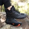 Unisex High-top Snow Boots Plush Hiking Sports Shoes Warm Winter Sneakers Non-slip Outdoor Walking Boots