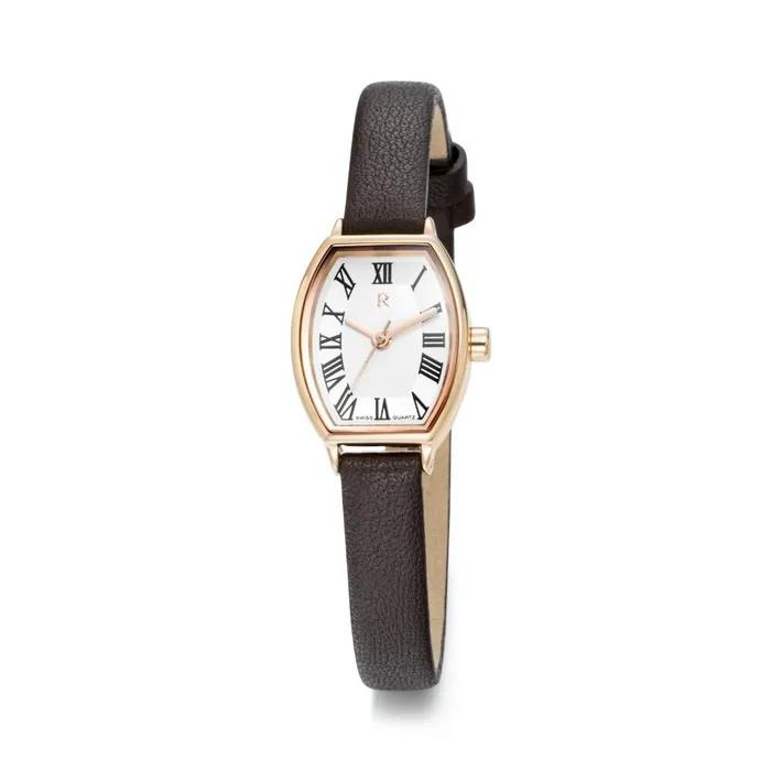 Renata Half Round R Brown Leather Watch RWRLLL1B2700RGWH0