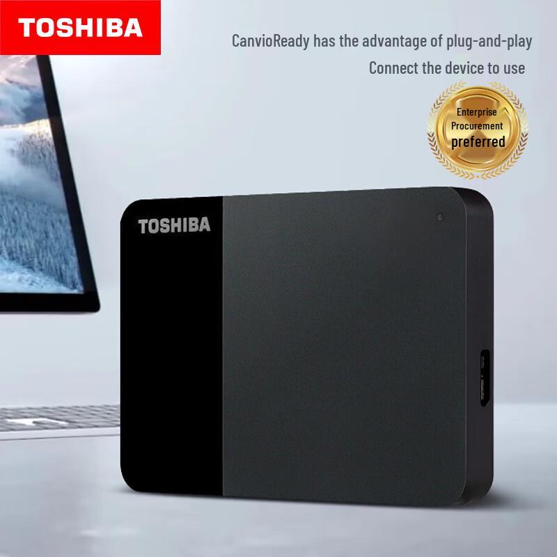 Toshiba Canvio Ready B3 1TB Portable External Hard Drive