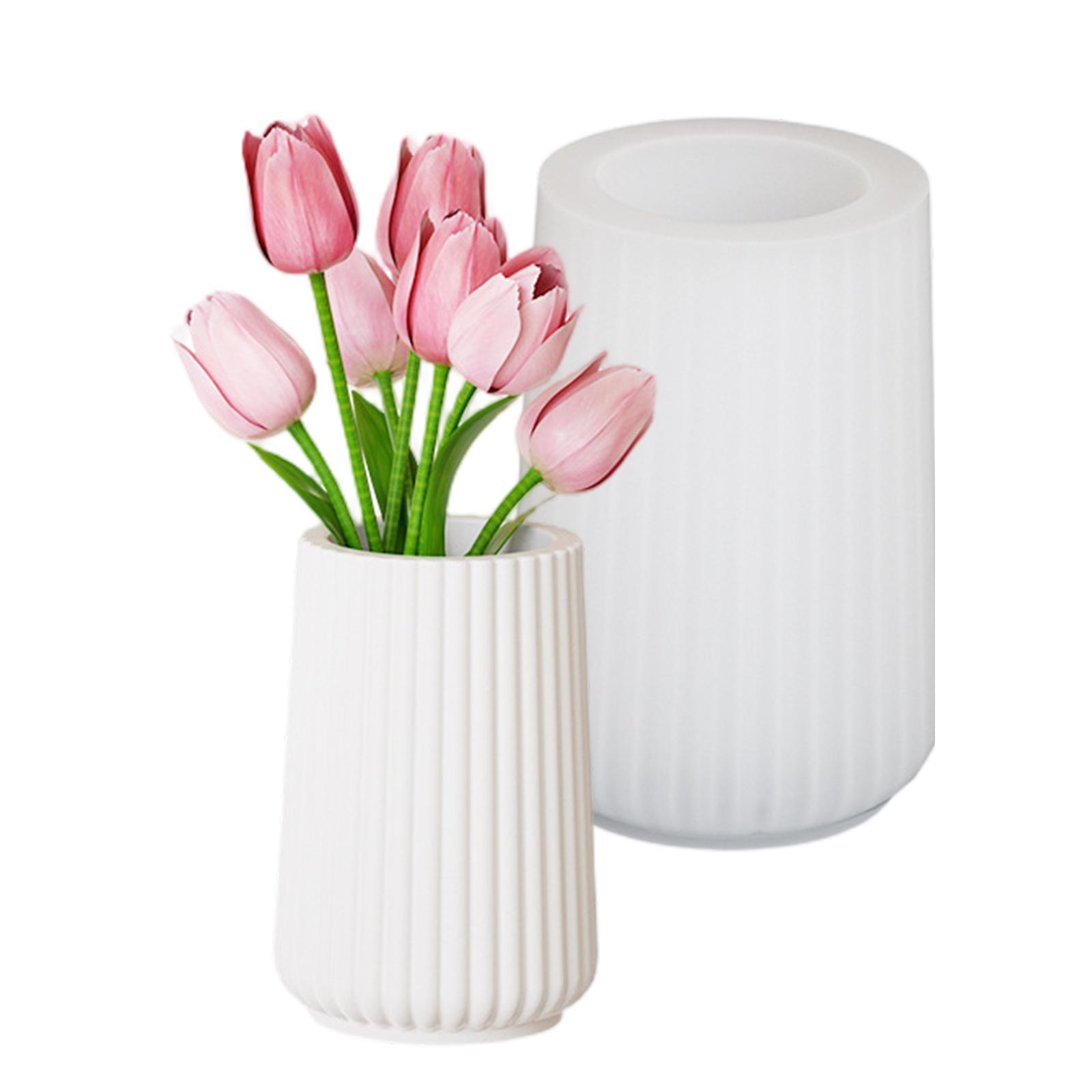 

Практичные круглые цветочные горшки, прочная силиконовая форма, цементная штукатурка, принадлежности для сада и внутреннего декора 2