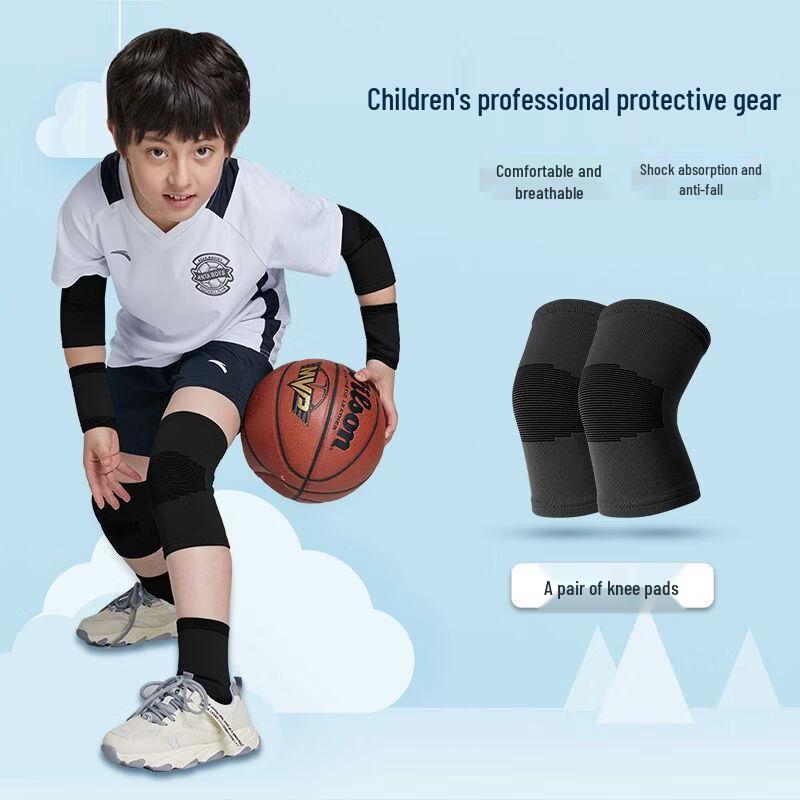 TULX Kids  Elbow, Wrist, and Knee Protector Set for Basketball