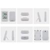 Wireless Thermometer with Hanging Hole Digital Thermometer with Support Frame Temperature Humidity Meter for House Room Patio