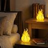 3D-gedruckte Flammen-Nachtlampe - Kreative Nachttischlampe