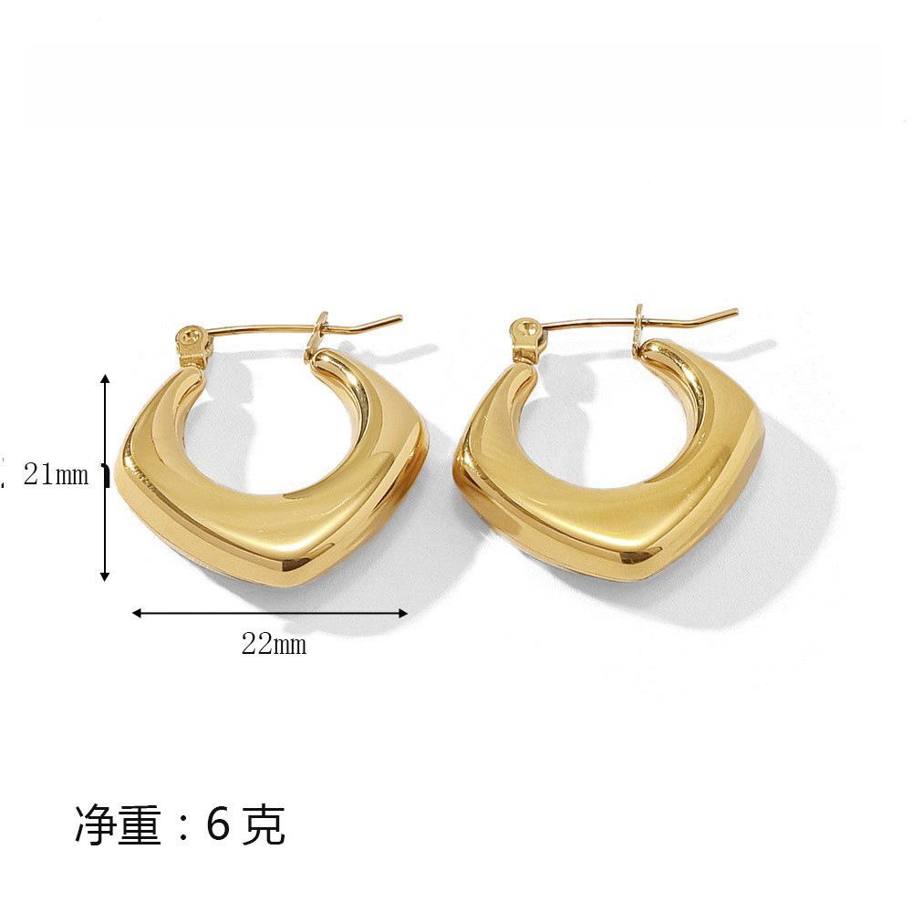 Vintage Gold Circle Screw Thread Hoop Earrings for Women, Minimalist Textured Ear Cuffs, Dainty Small Hoops, Trendy Jewelry Gift