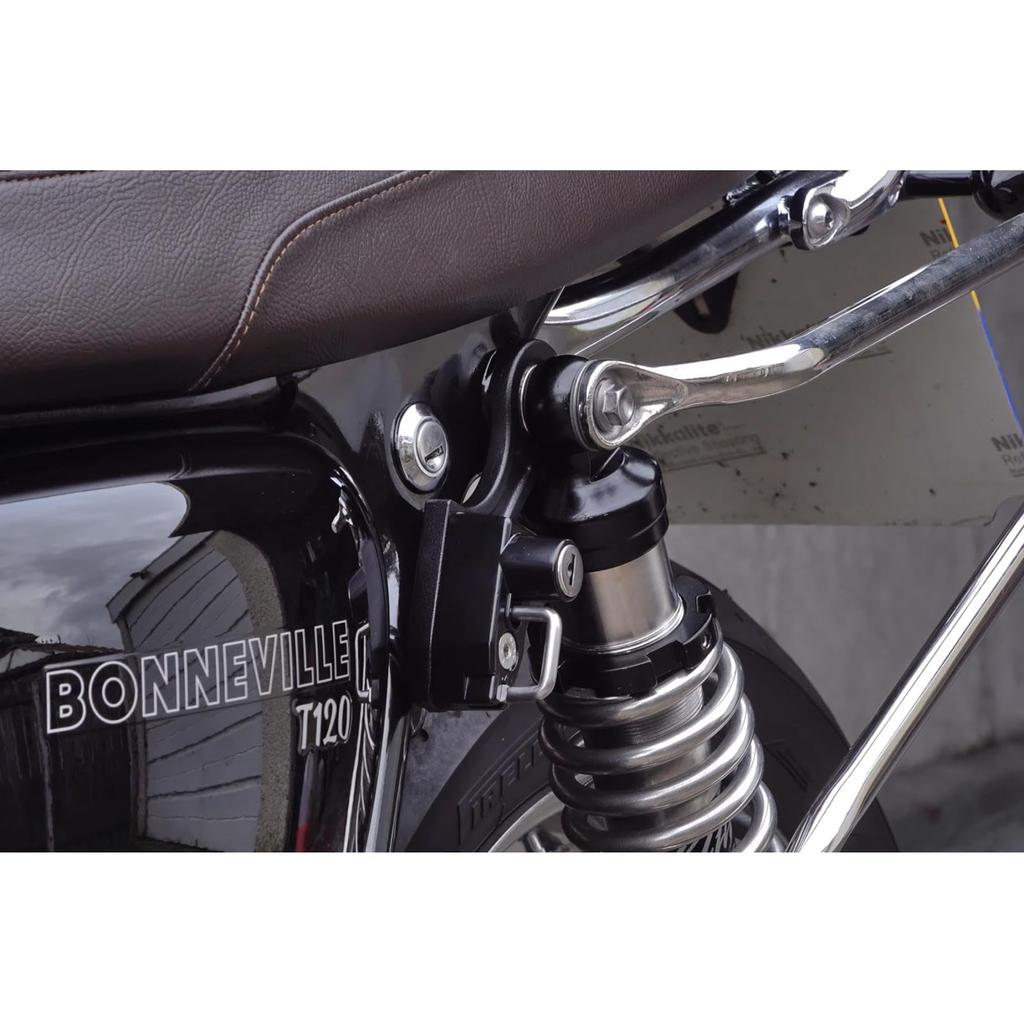 Motone Helm Schloss, Links und Rechts Gemeinsam T100/T120, SpeedTwin900, Scrambler900, MMU072