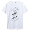 Unisex Funny Retro Audio Cassette Graphic Tee Dj Mc Tape Cd Player Streetwear Summer Casual Birthday Gift Top