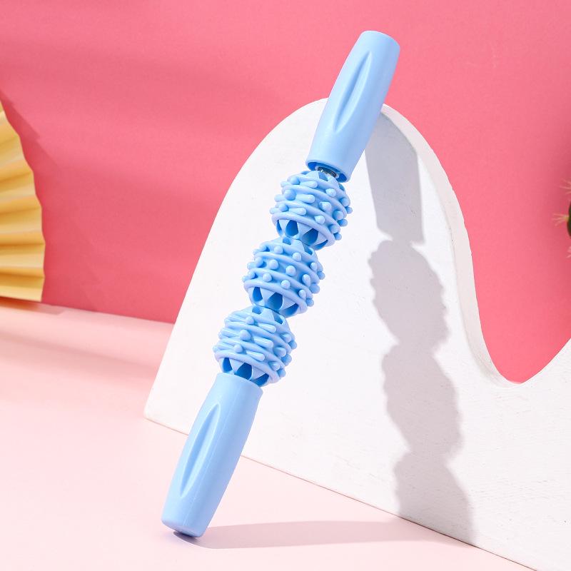 

Палка для расслабления мышц для йоги с фасциальным мячом и роликом для икр