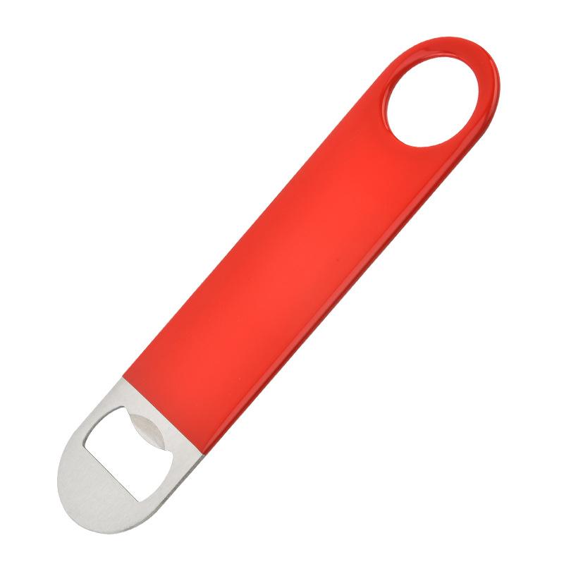 1PC Stainless Steel Beer Opener Multifunctional Quick Open Soda Pop Cap Wrench Colorful Plastic Dip Kitchen Bar Accessories