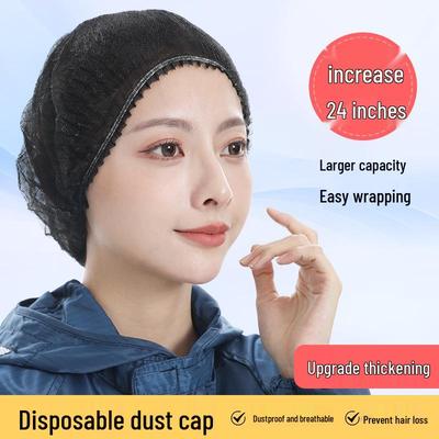 Extra Large 24-Inch Disposable Hair Net Cap - Dustproof, Thickened, Perfect for Cooking and Catering