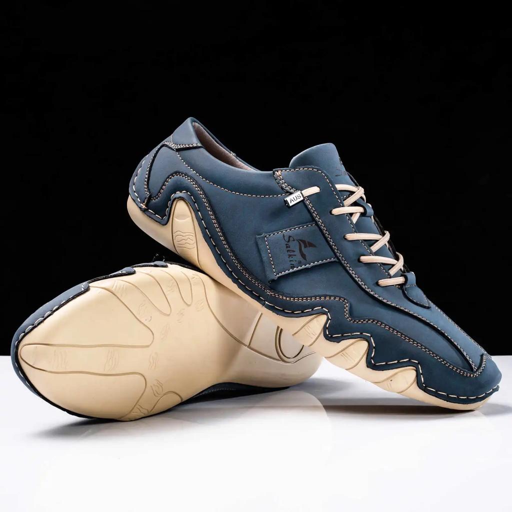 Navy Blue Elegant Ladies Summer Shoes Skateboarding Women's Sports Shoes Sneakers Big Size Women Loafers Losfers Zapatiilas