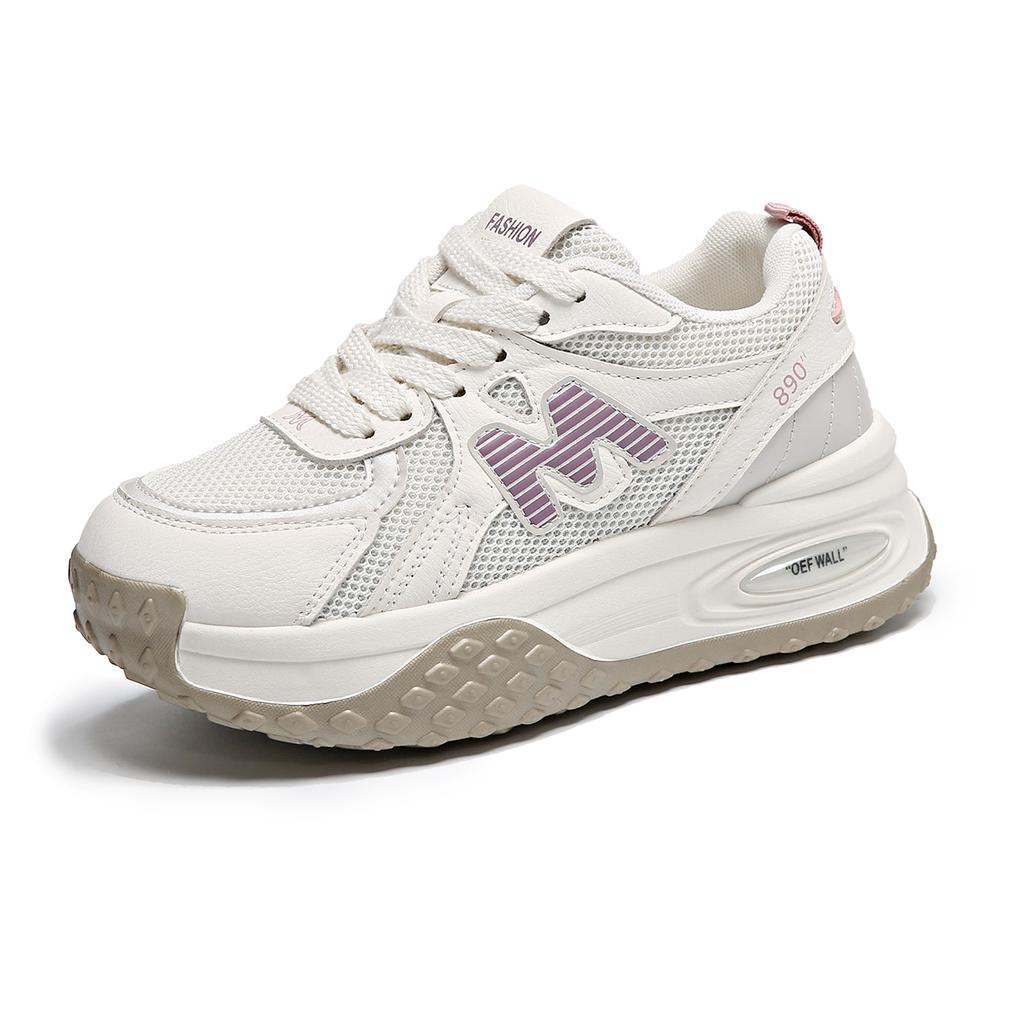 Fashion Breathable Mesh Shoes for Women Casual Sneakers Thick Bottom Chunky Women's Footwear Autumn Platform Sneakers Sports Shoes
