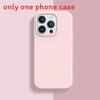14 Iphone For Pro Solid Color Liquid Silicone Phone Case With Absorption Shock