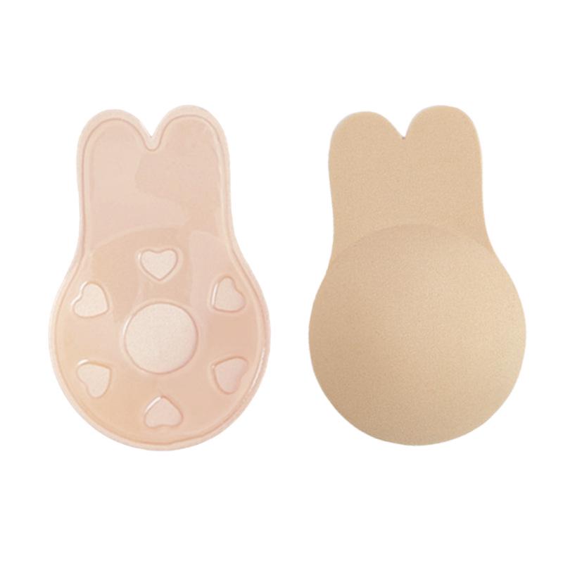 Bunny Ear Push-Up Silicone Nipple Covers & Strapless Bra
