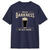 Hallo Dunkelheit Mein Alter Freund Irish Stout Lustiges St. Patrick's Day T-Shirt Sommer Harajuku T-Shirts Baumwolle Rundhals Übergroße Kleidung